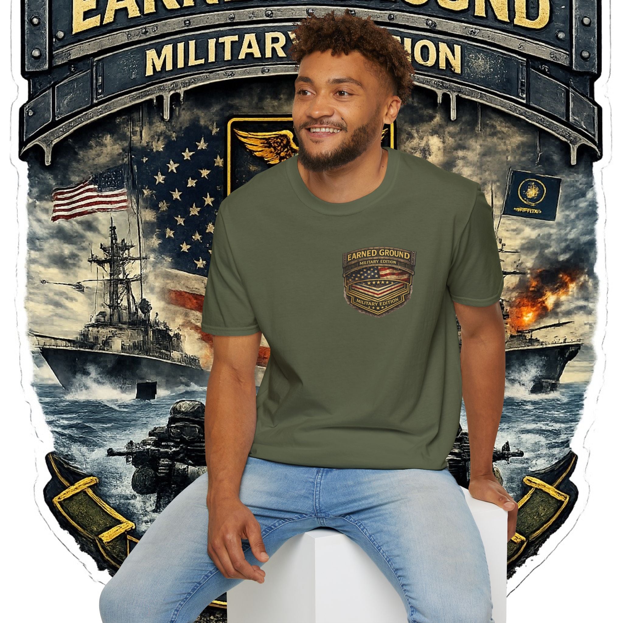 EARNED GROUND MILITARY "NAVY" EDITION