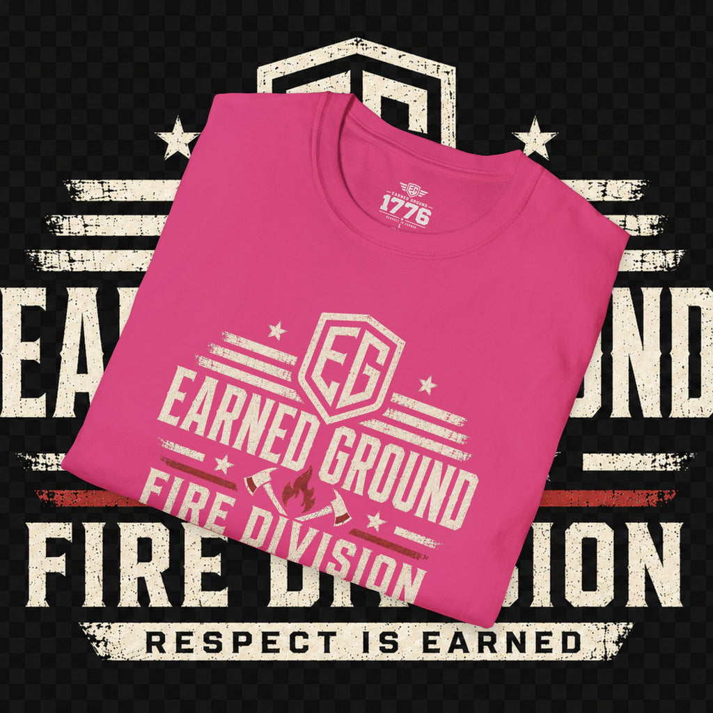 Earned Ground Fire Division T‑Shirt