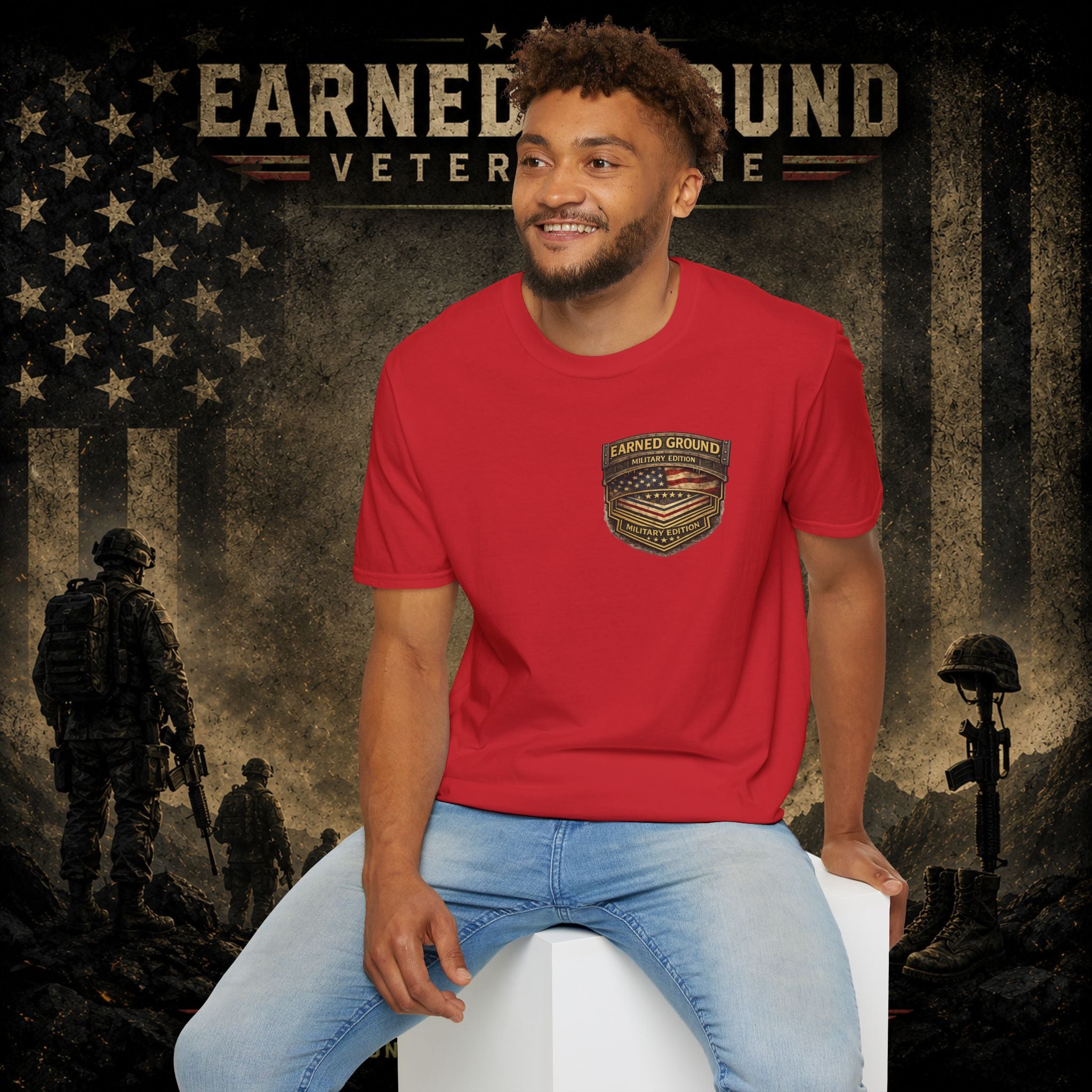 Earned Ground Military Divison — Honor Courage Sacrifice