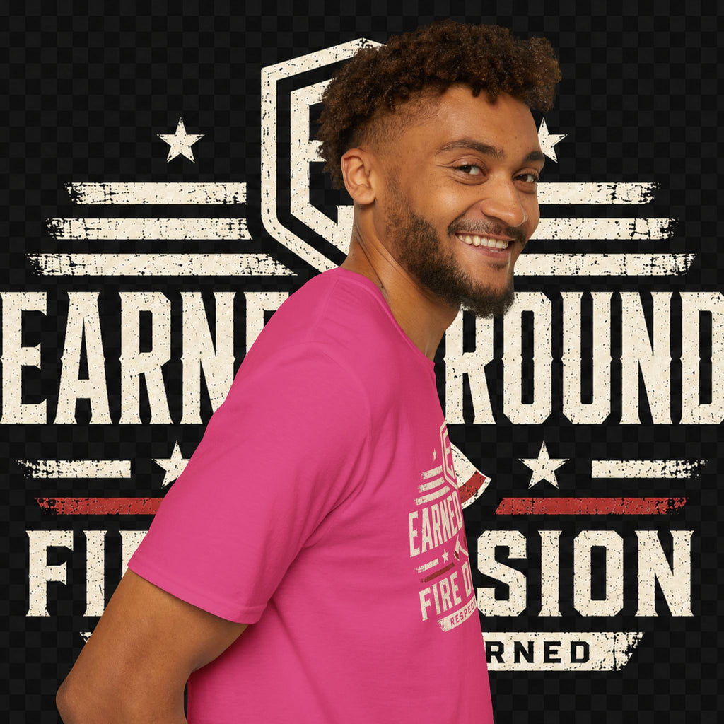 Earned Ground Fire Division T‑Shirt