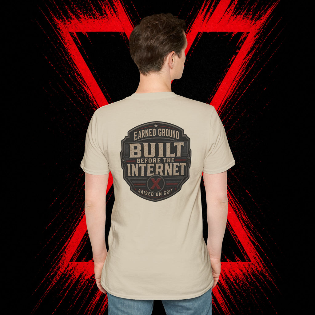 Earned Ground Gen X 1965–1980 Retro Vintage Tee— Gen X 1965–1980 Retro Vintage Tee