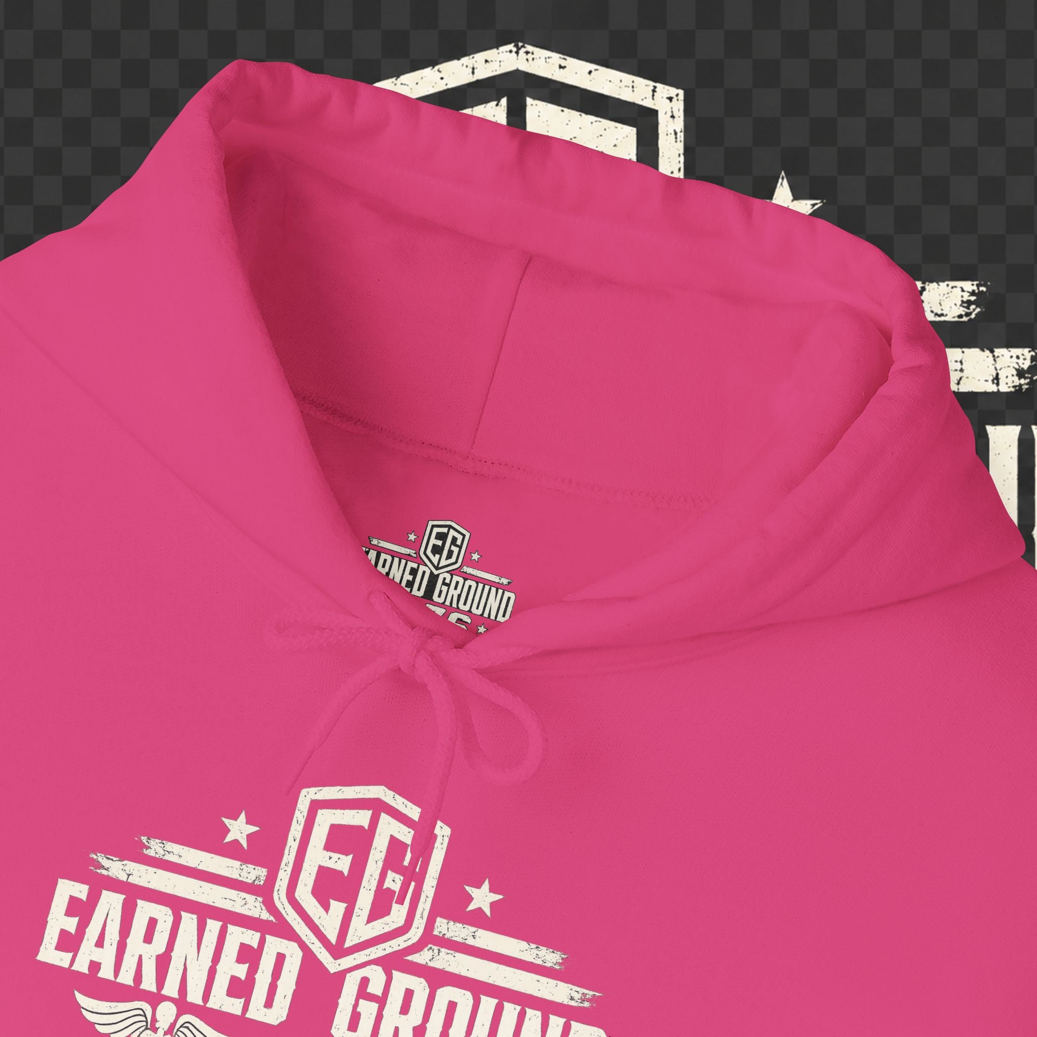 Earned Ground Nurses Division Hoodie — Nurse Tribute Pullover