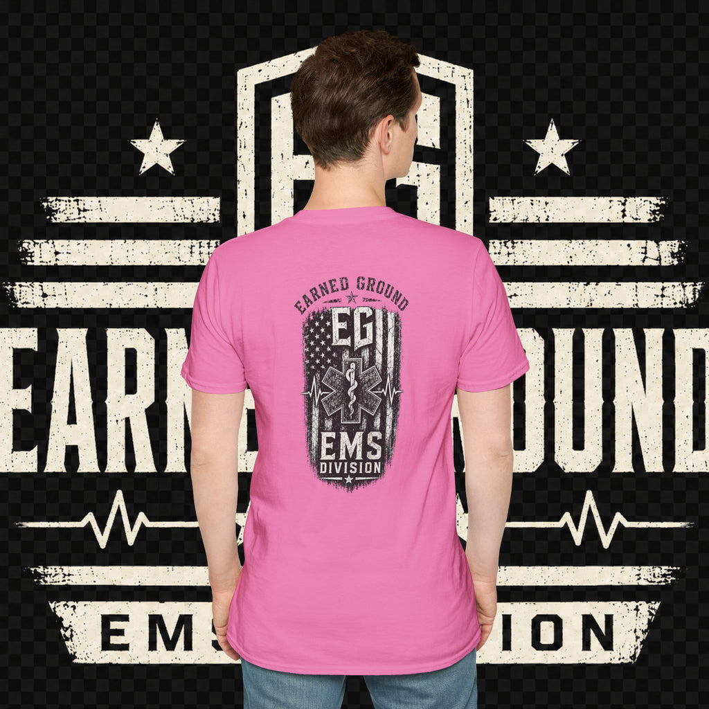 EARNED GROUND EMS DIVISON Heritage T-Shirt -