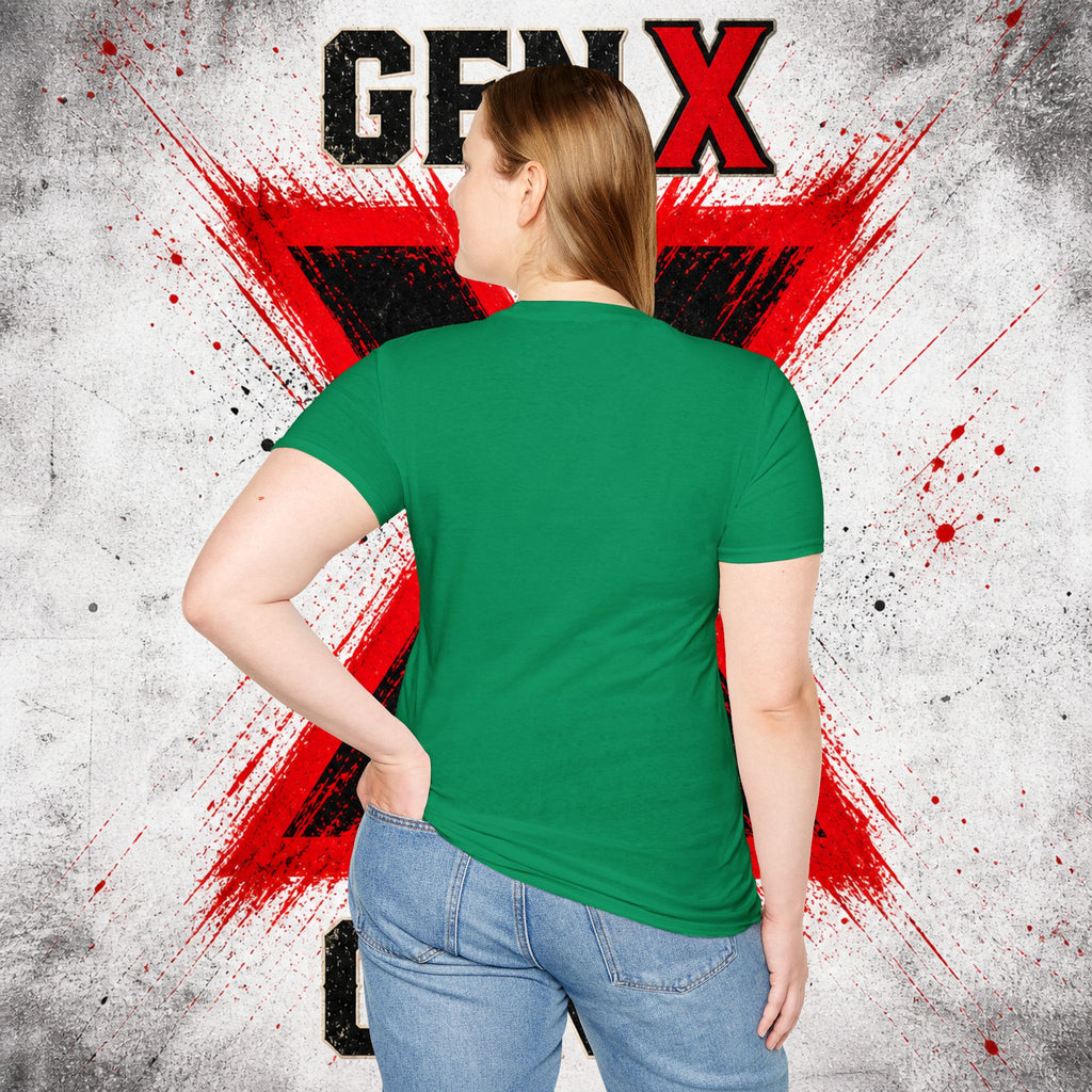 Earned Ground GEN X T-Shirt — 1965–1980 Retro Pride Tee