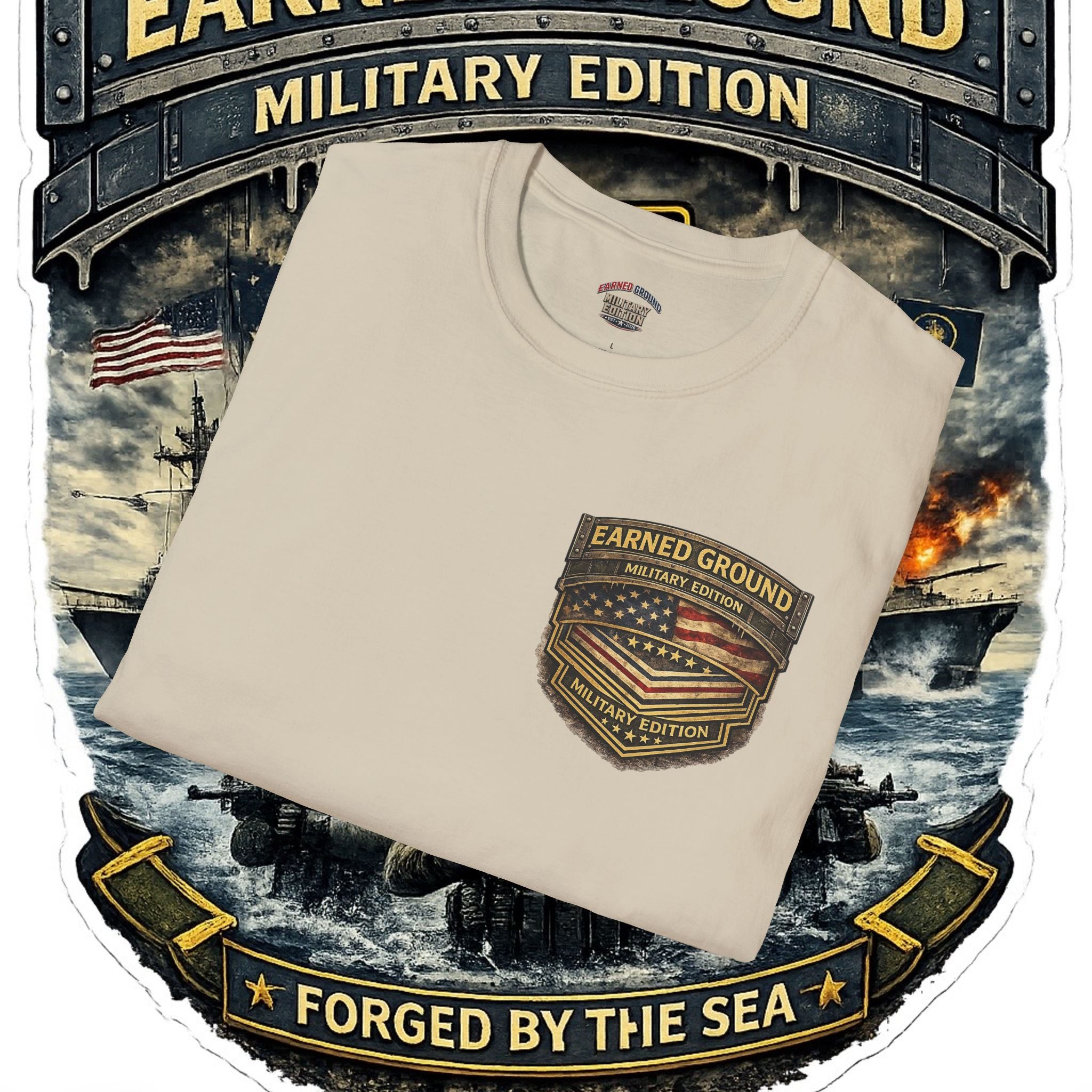 EARNED GROUND MILITARY "NAVY" EDITION
