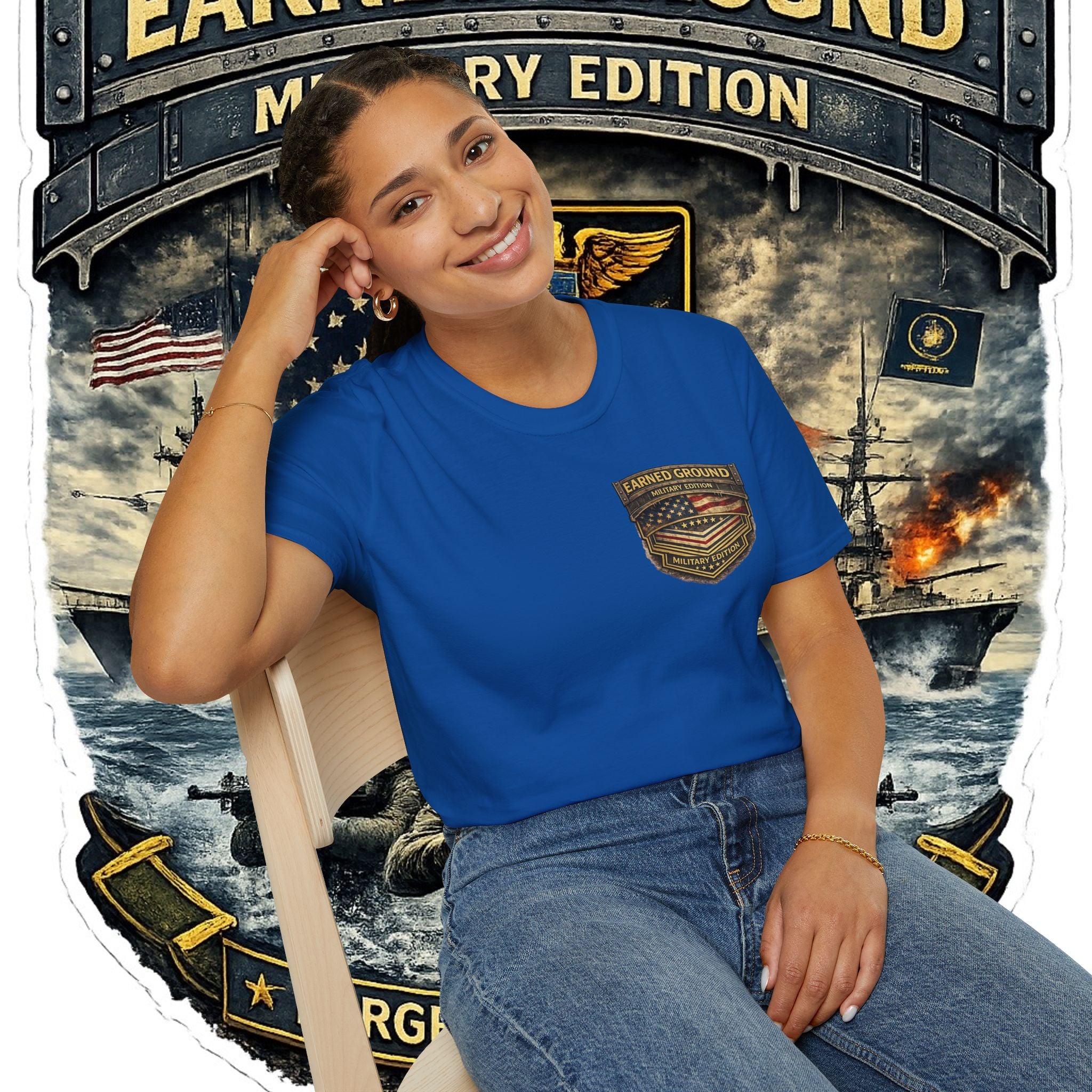 EARNED GROUND MILITARY "NAVY" EDITION