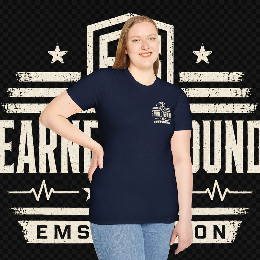 EARNED GROUND EMS DIVISON Heritage T-Shirt -