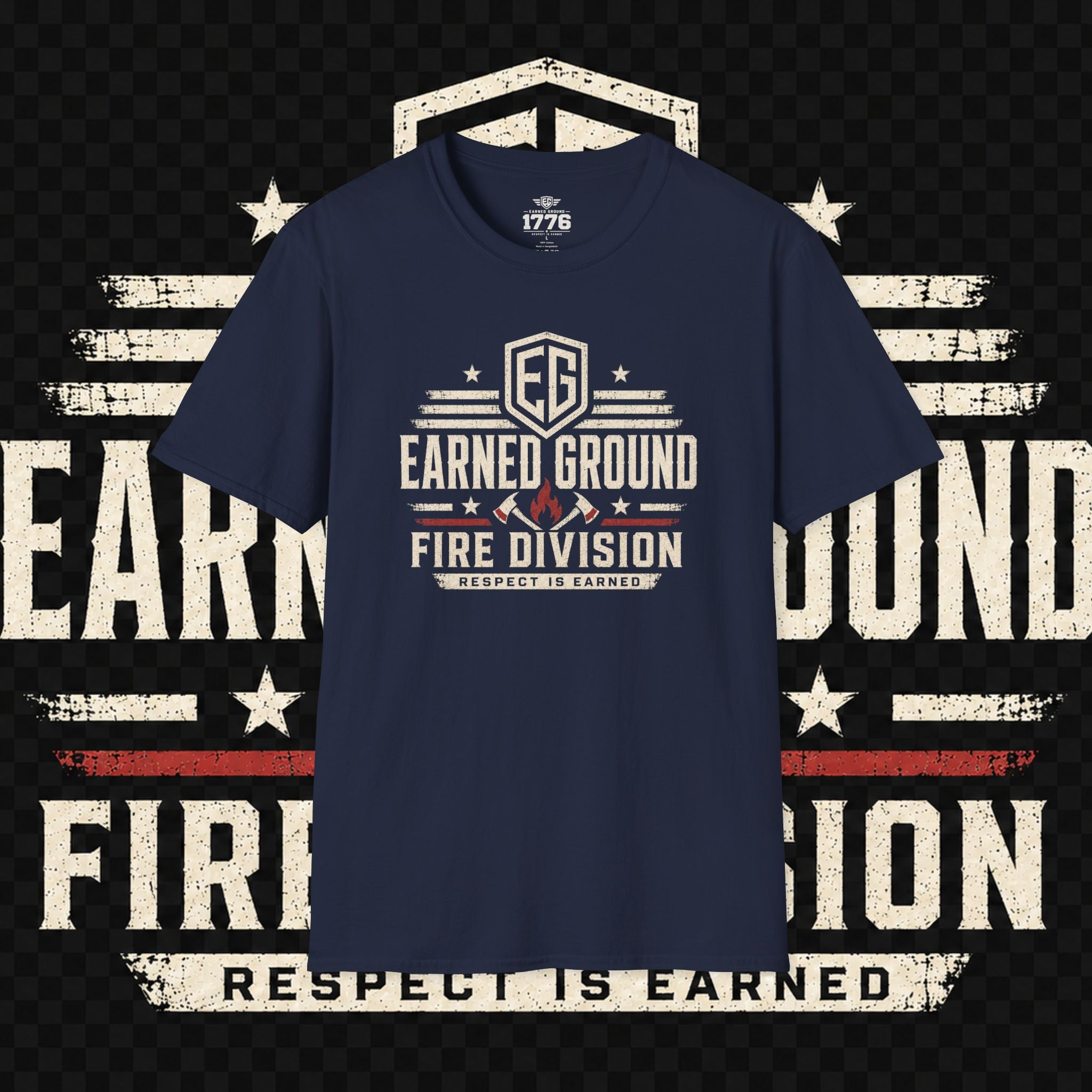 Earned Ground Fire Division T‑Shirt