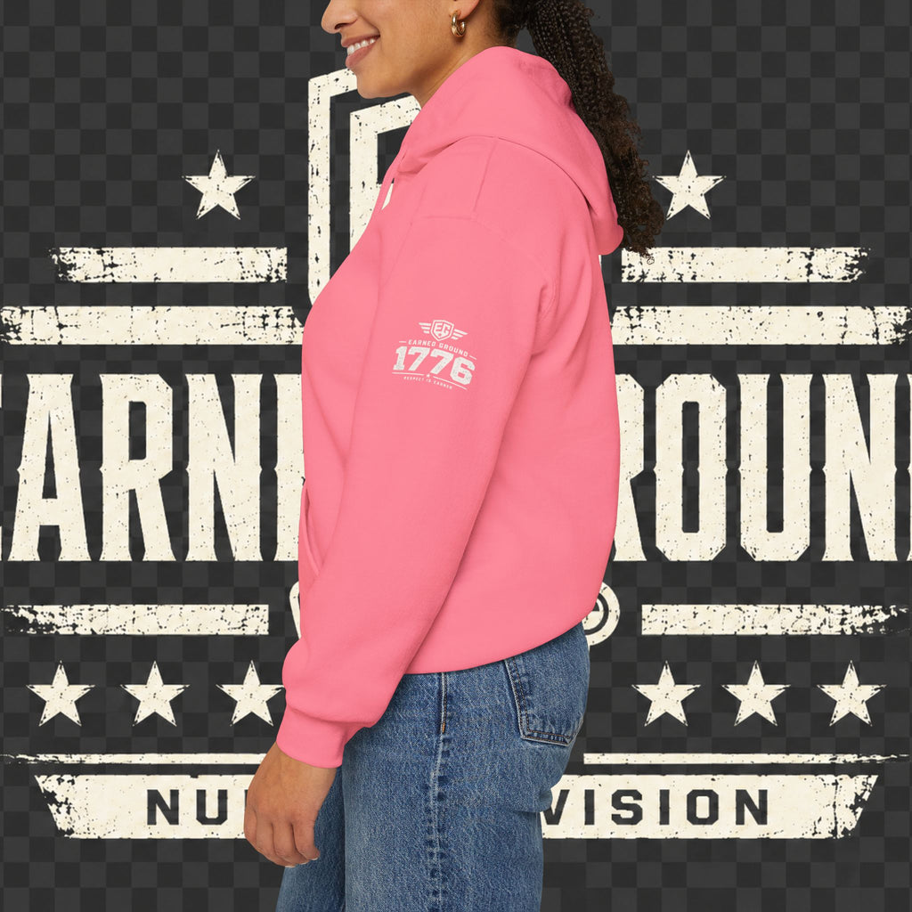 Earned Ground Nurses Division Hoodie — Nurse Tribute Pullover