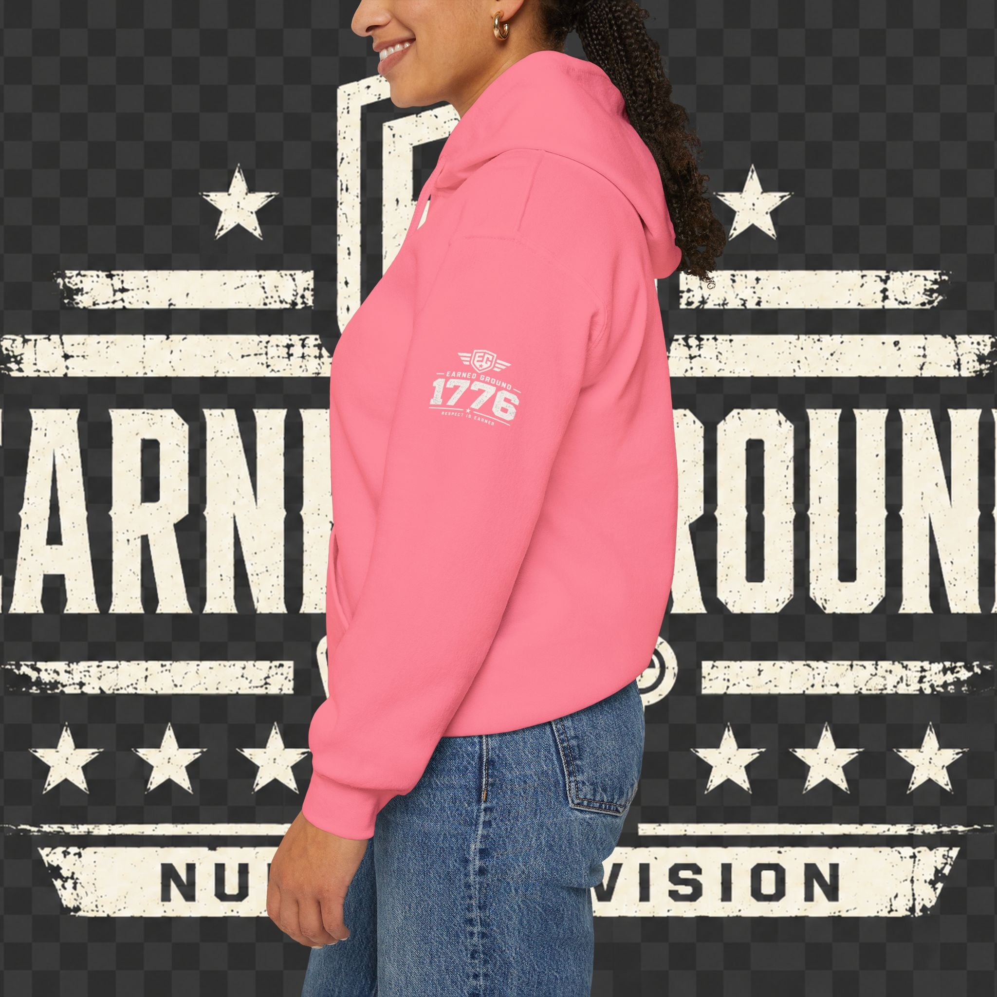 Earned Ground Nurses Division Hoodie — Nurse Tribute Pullover