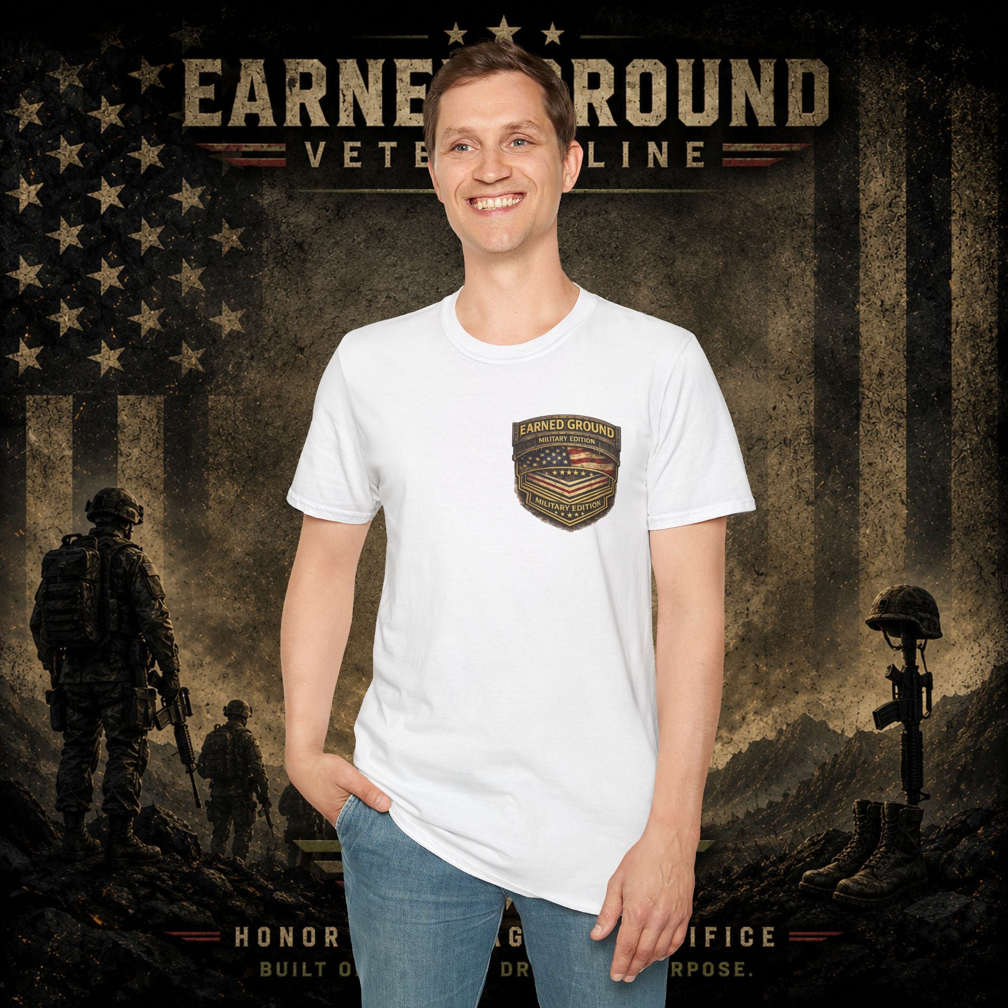 Earned Ground Military Divison — Honor Courage Sacrifice