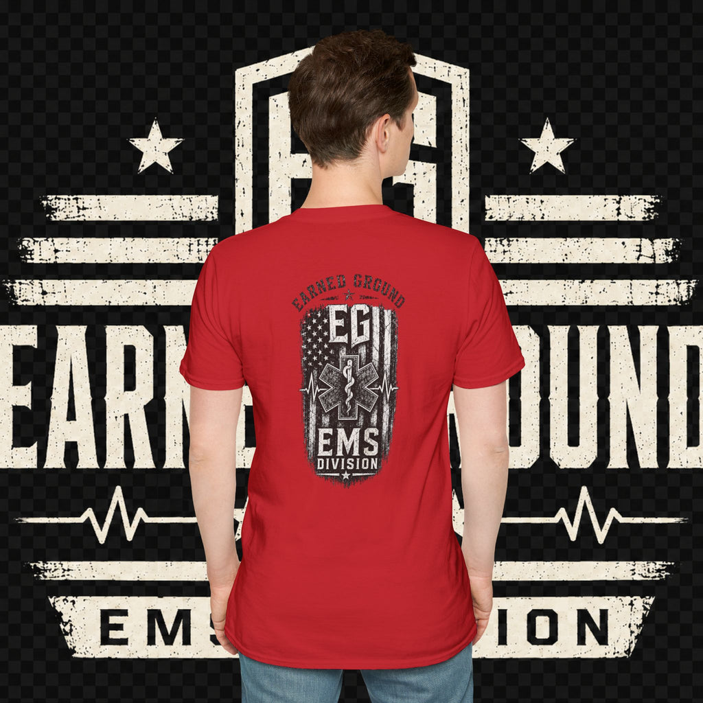 EARNED GROUND EMS DIVISON Heritage T-Shirt -