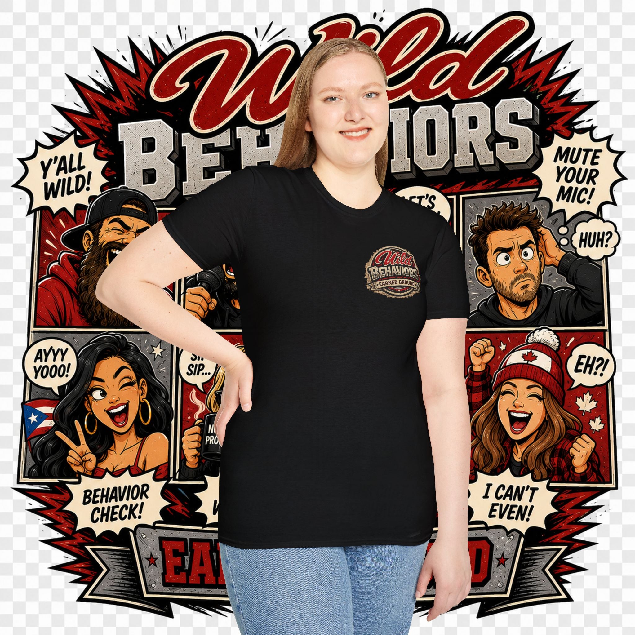 Earned Ground-- "Wild Behaviors" Tee