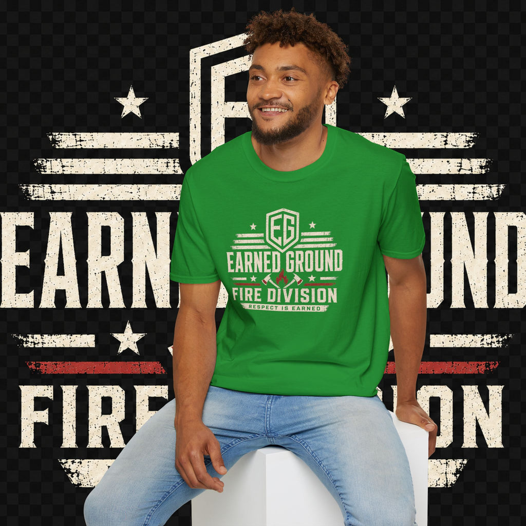 Earned Ground Fire Division T‑Shirt