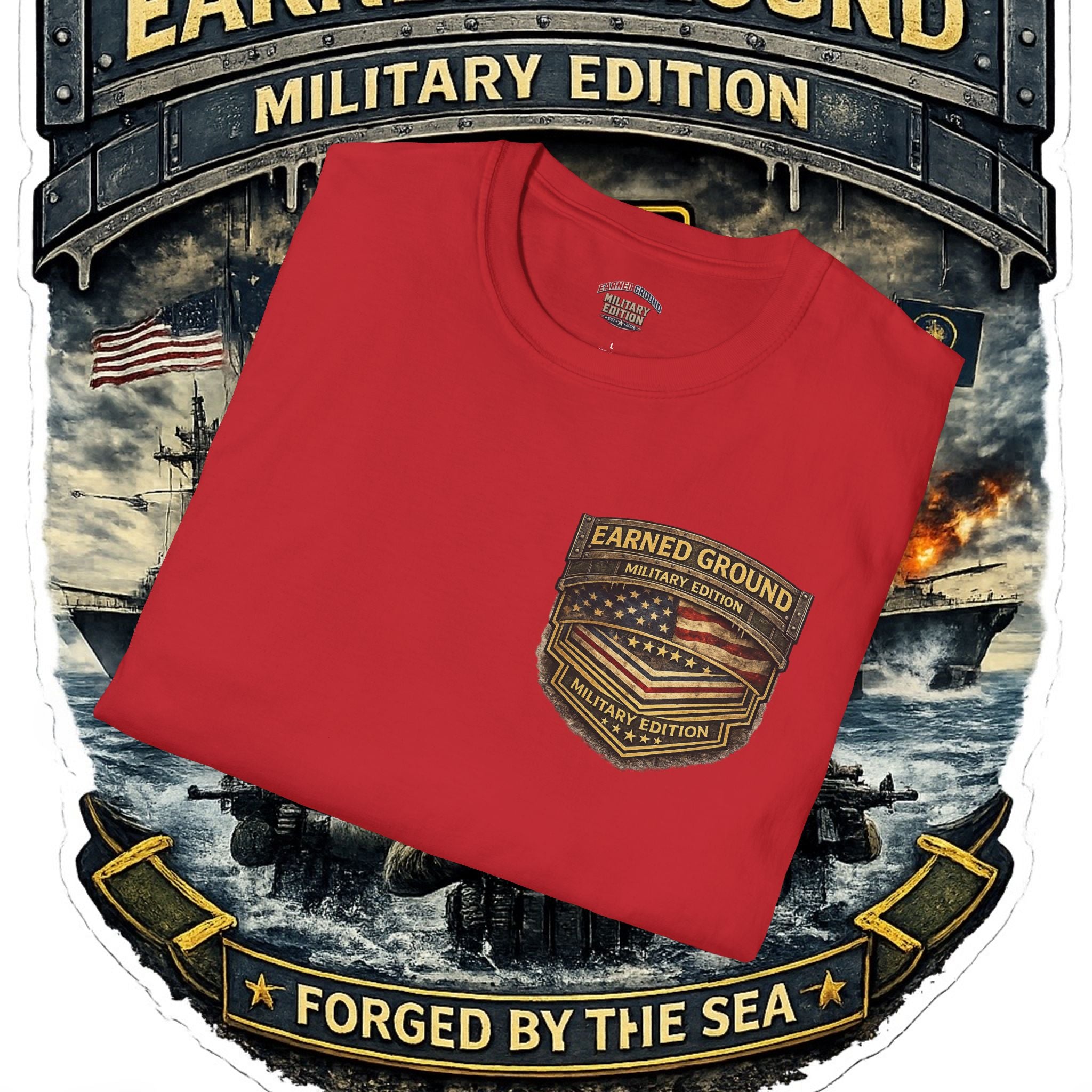 EARNED GROUND MILITARY "NAVY" EDITION