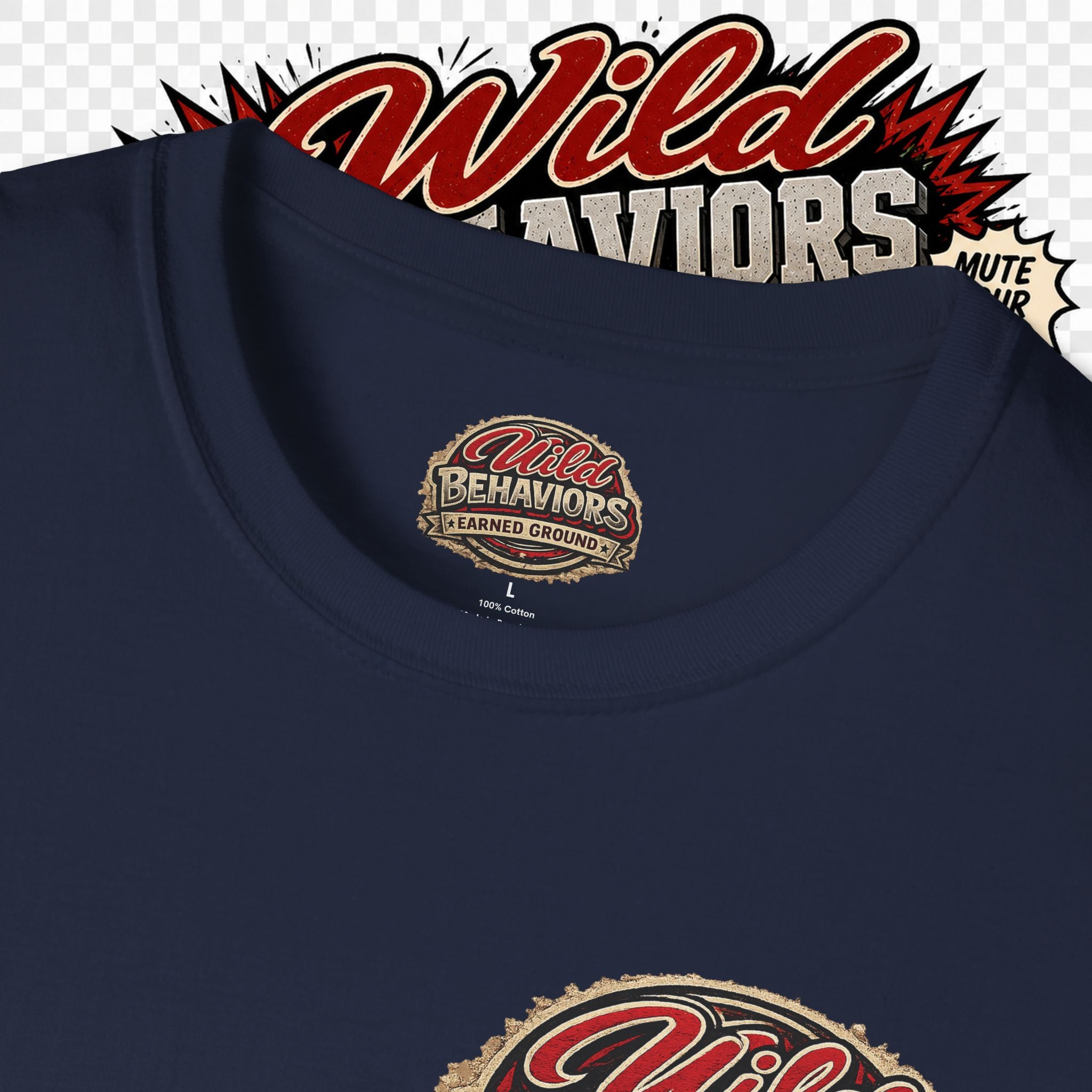 Earned Ground-- "Wild Behaviors" Tee