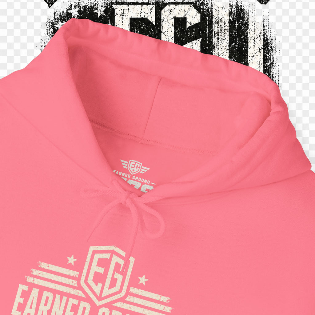 Earned Ground Blue Collar Hoodie – Blue Collar Division Hoodie