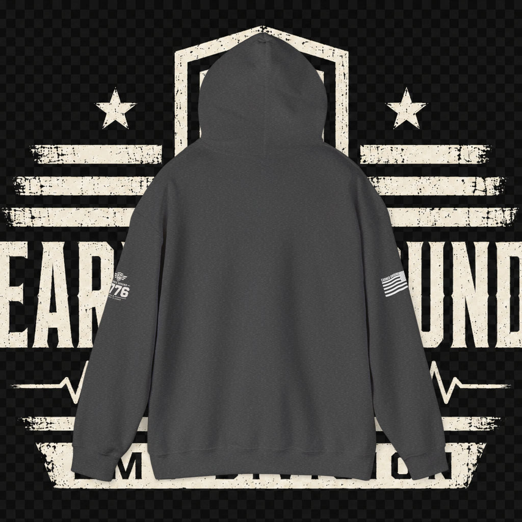 Earned Ground EMS Division Hoodie — Paramedic / EMT Tribute Pullover