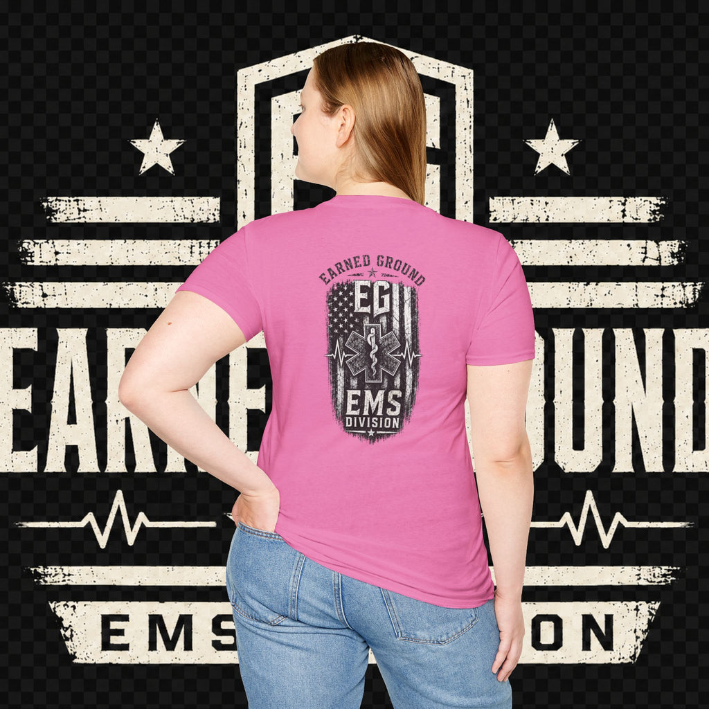 EARNED GROUND EMS DIVISON Heritage T-Shirt -