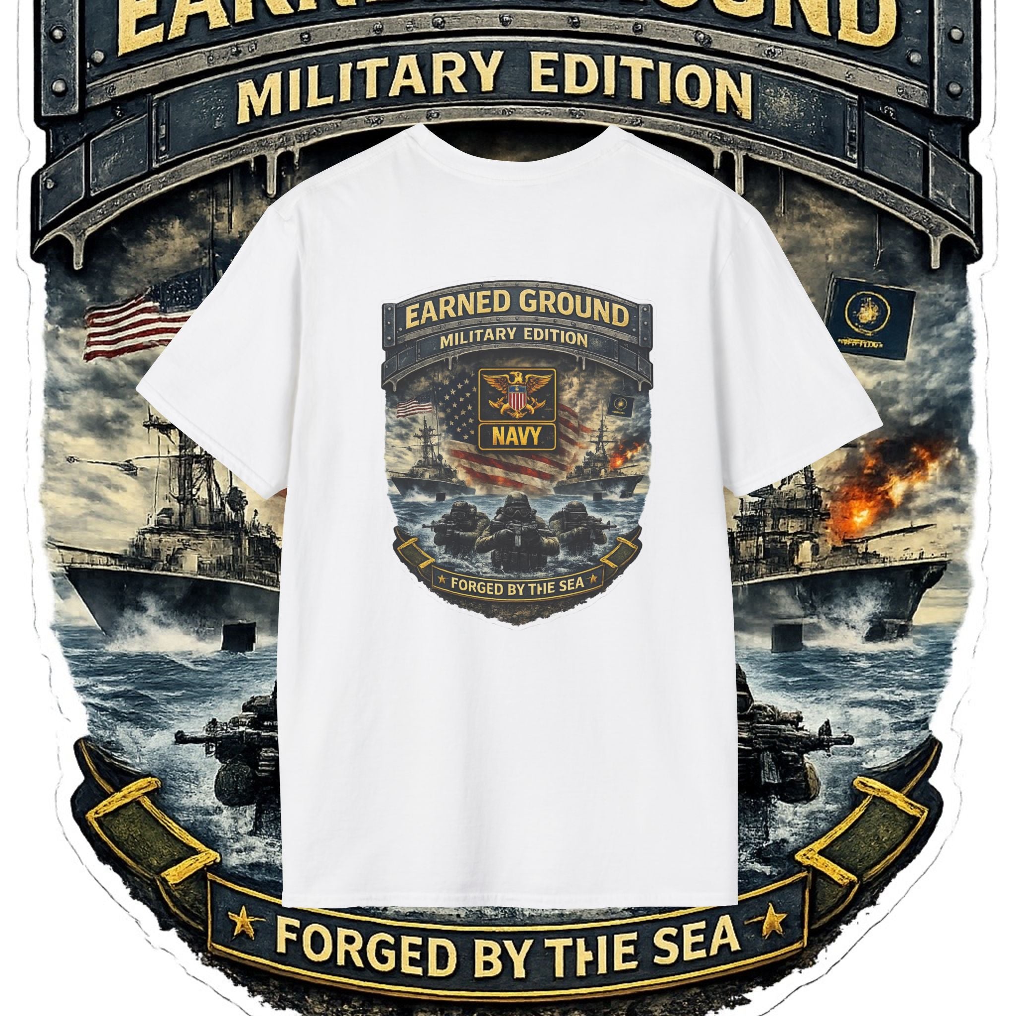 EARNED GROUND MILITARY "NAVY" EDITION