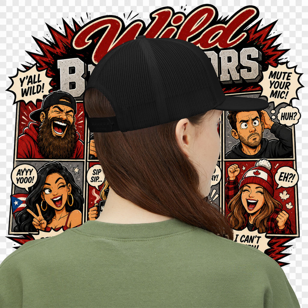Earned Ground "Wild Behaviors" Richardson 112 – Retro Patch Trucker Hat