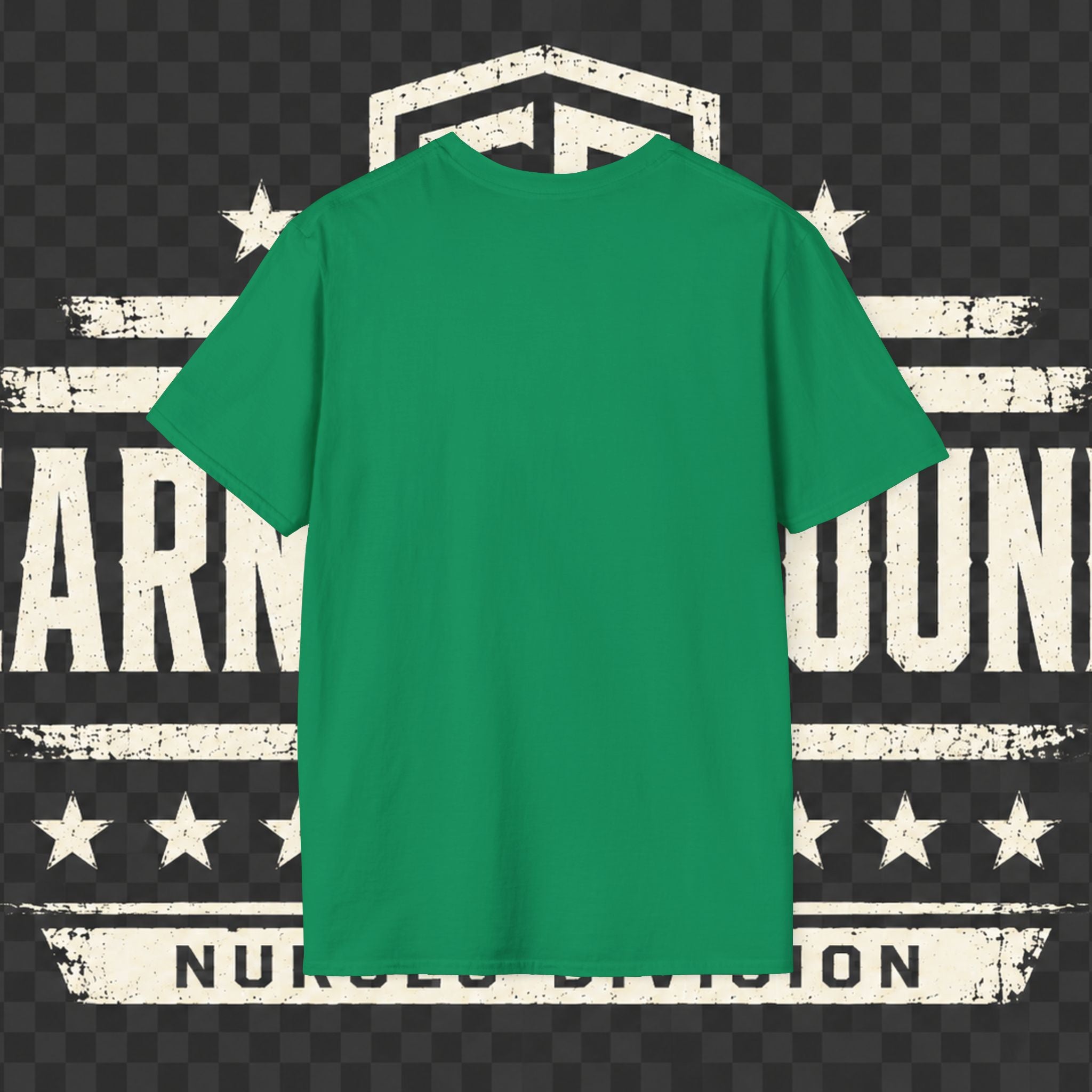 Earned Ground Nurses Division T-Shirt — Nurse Appreciation Medical Heartbeat Tee