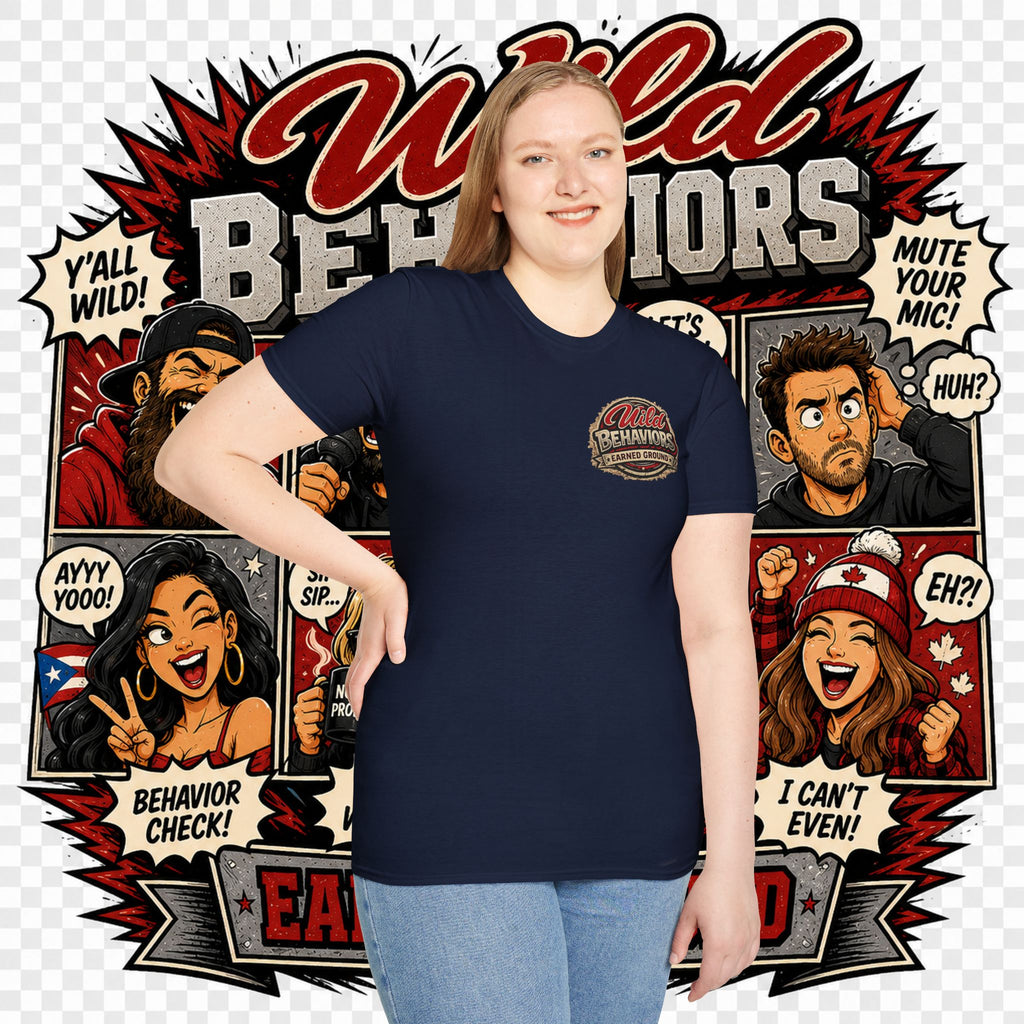 Earned Ground-- "Wild Behaviors" Tee