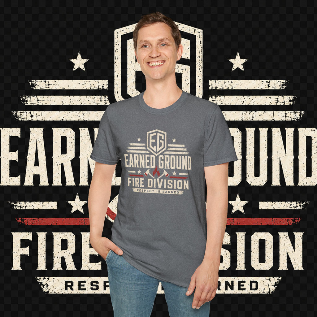Earned Ground Fire Division T‑Shirt