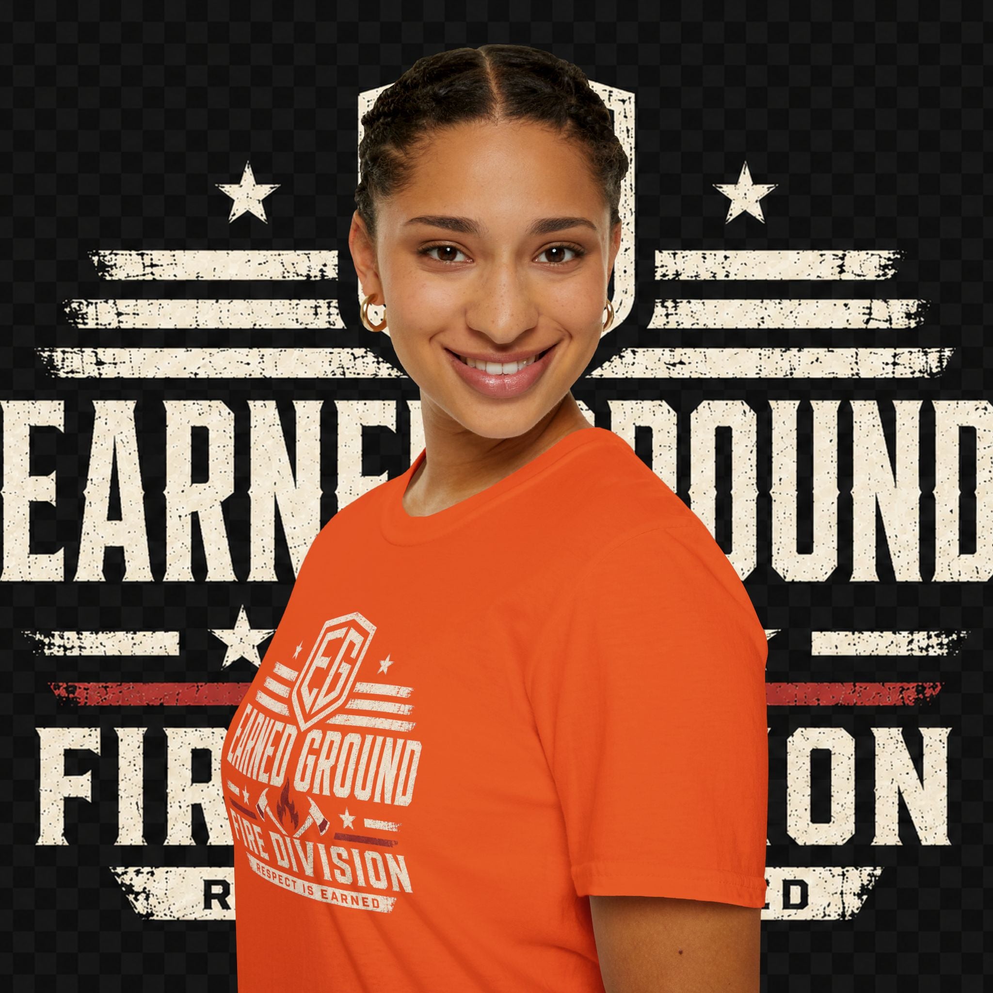 Earned Ground Fire Division T‑Shirt
