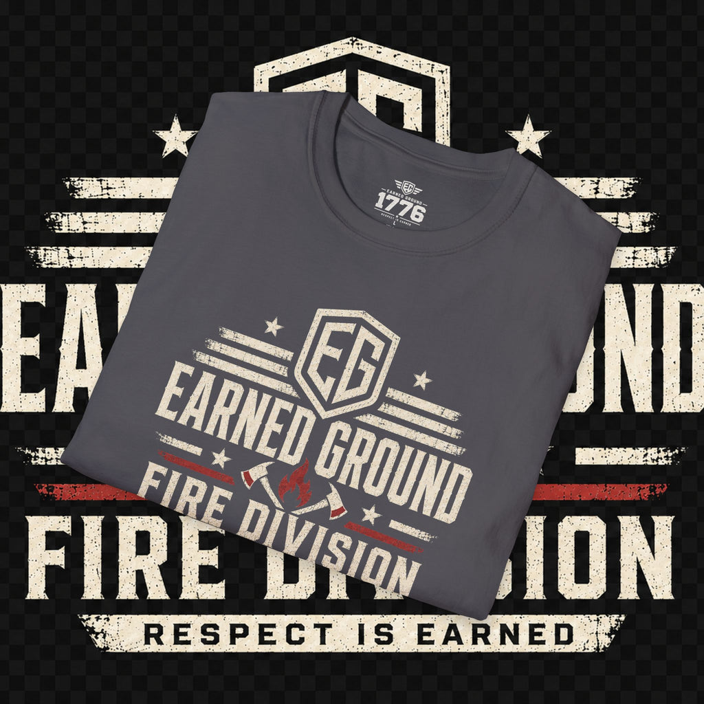 Earned Ground Fire Division T‑Shirt