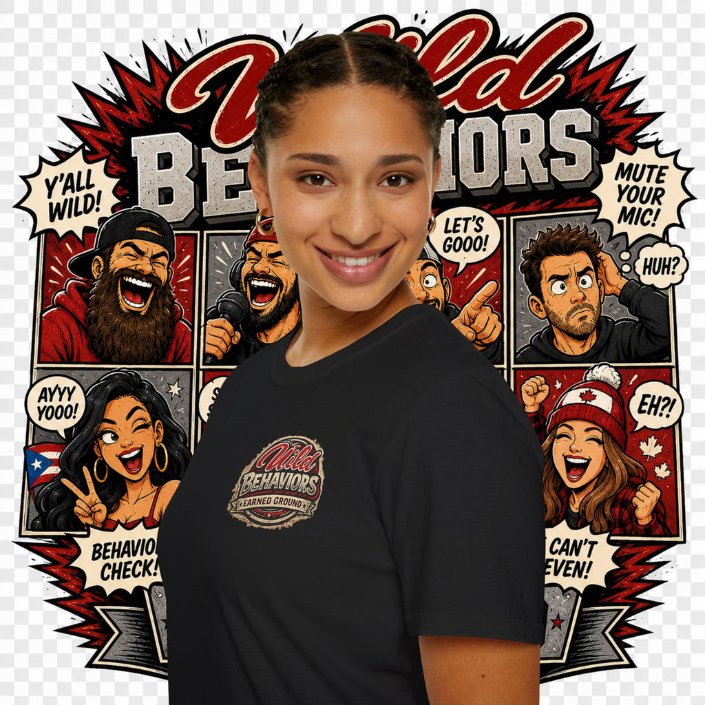 Earned Ground-- "Wild Behaviors" Tee