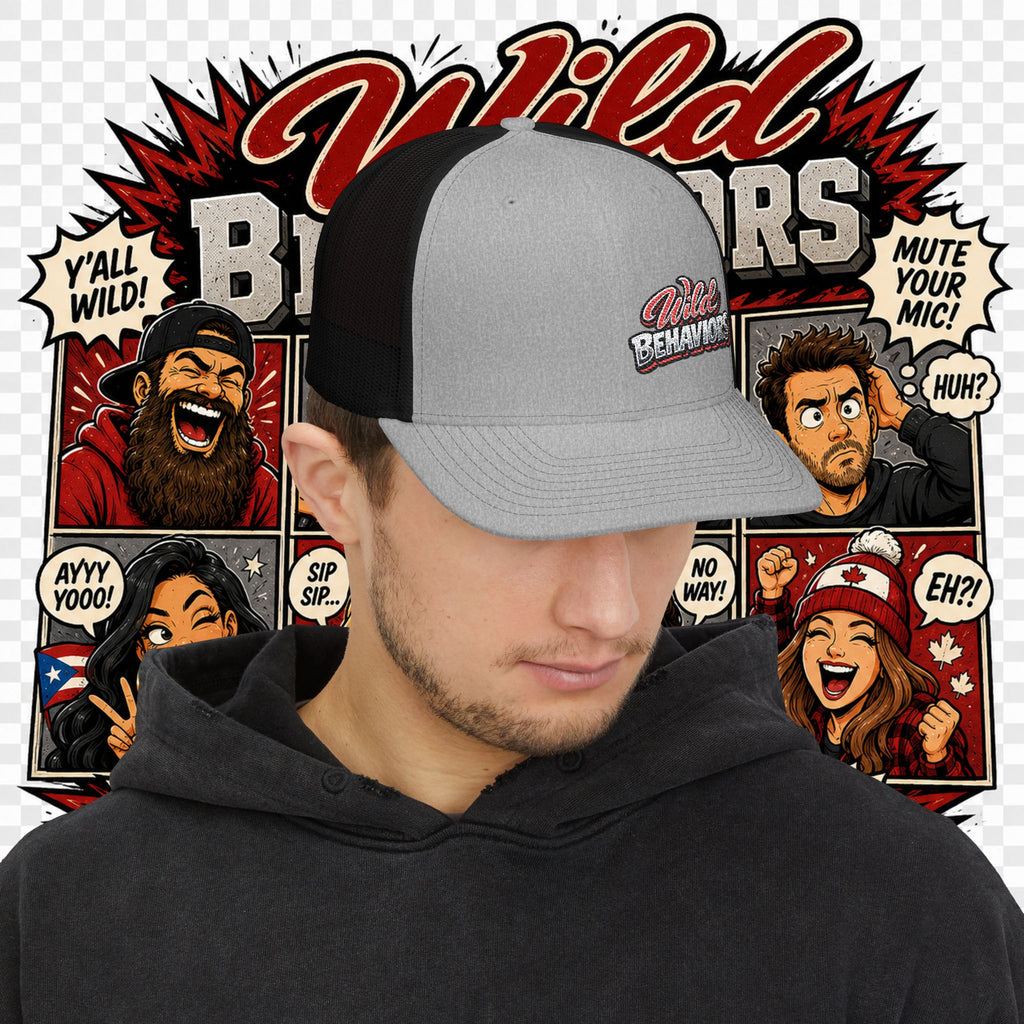 Earned Ground "Wild Behaviors" Richardson 112 – Retro Patch Trucker Hat