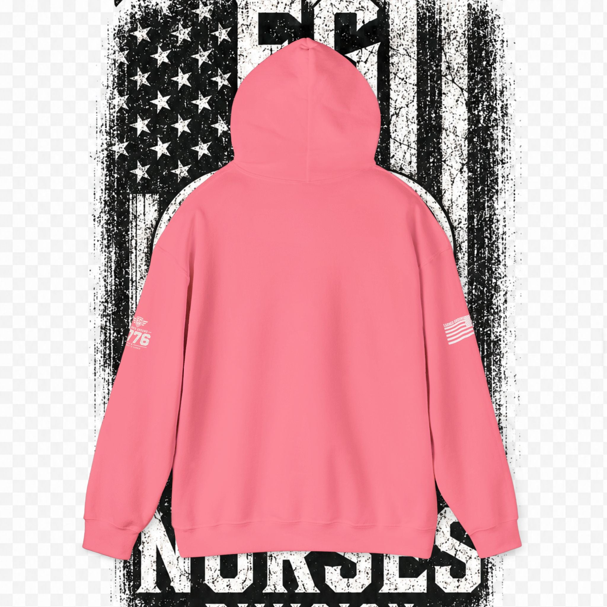 Earned Ground Nurses Division Hoodie — Nurse Tribute Pullover