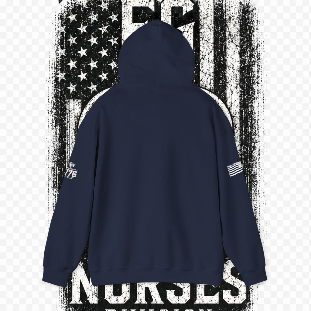 Earned Ground Nurses Division Hoodie — Nurse Tribute Pullover