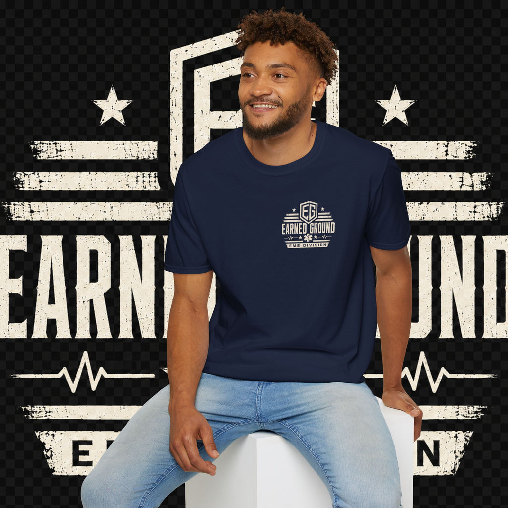 EARNED GROUND EMS DIVISON Heritage T-Shirt -