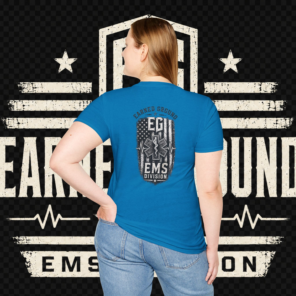 EARNED GROUND EMS DIVISON Heritage T-Shirt -