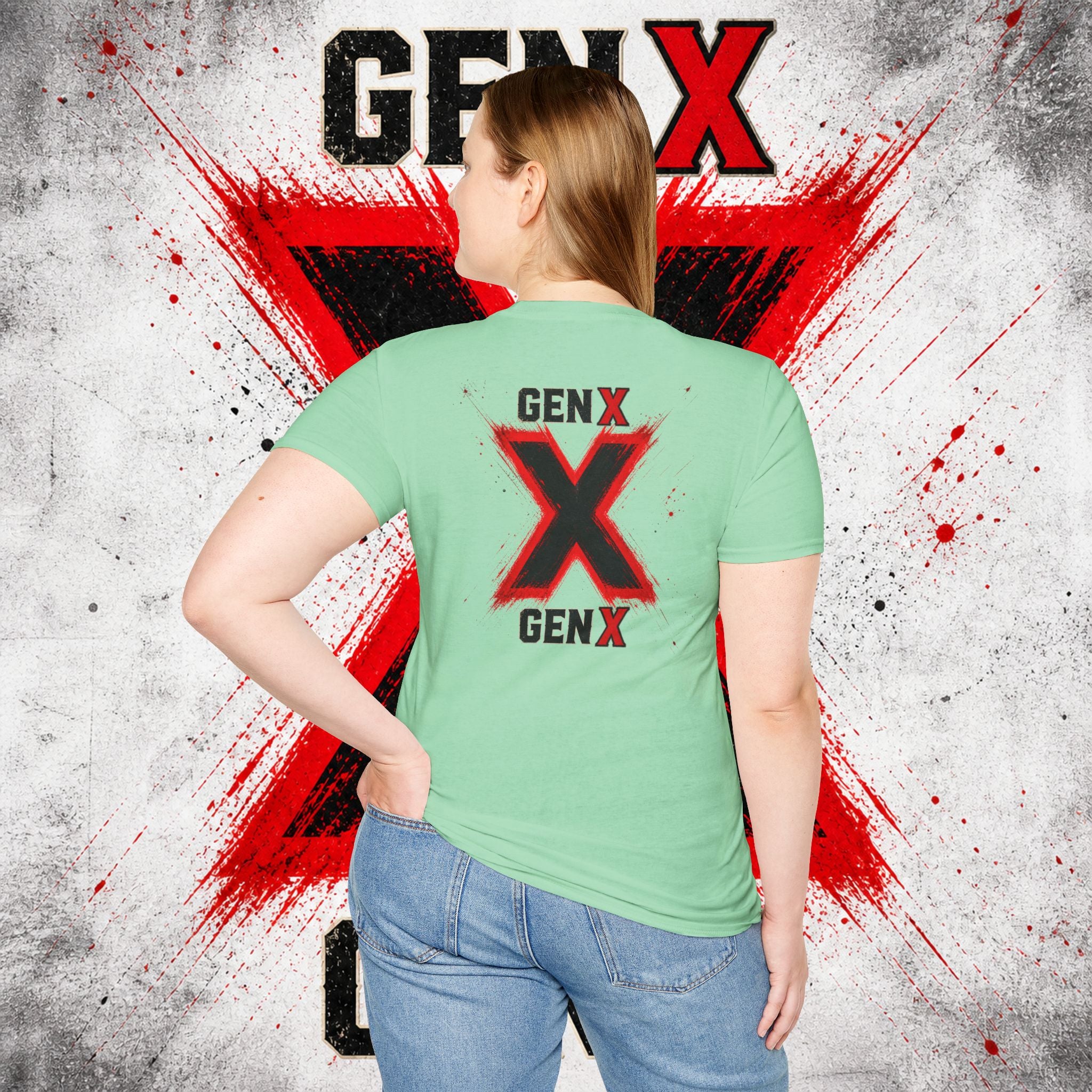 EARNED GROUD Gen X 1965–1980 Retro Logo T-Shirt