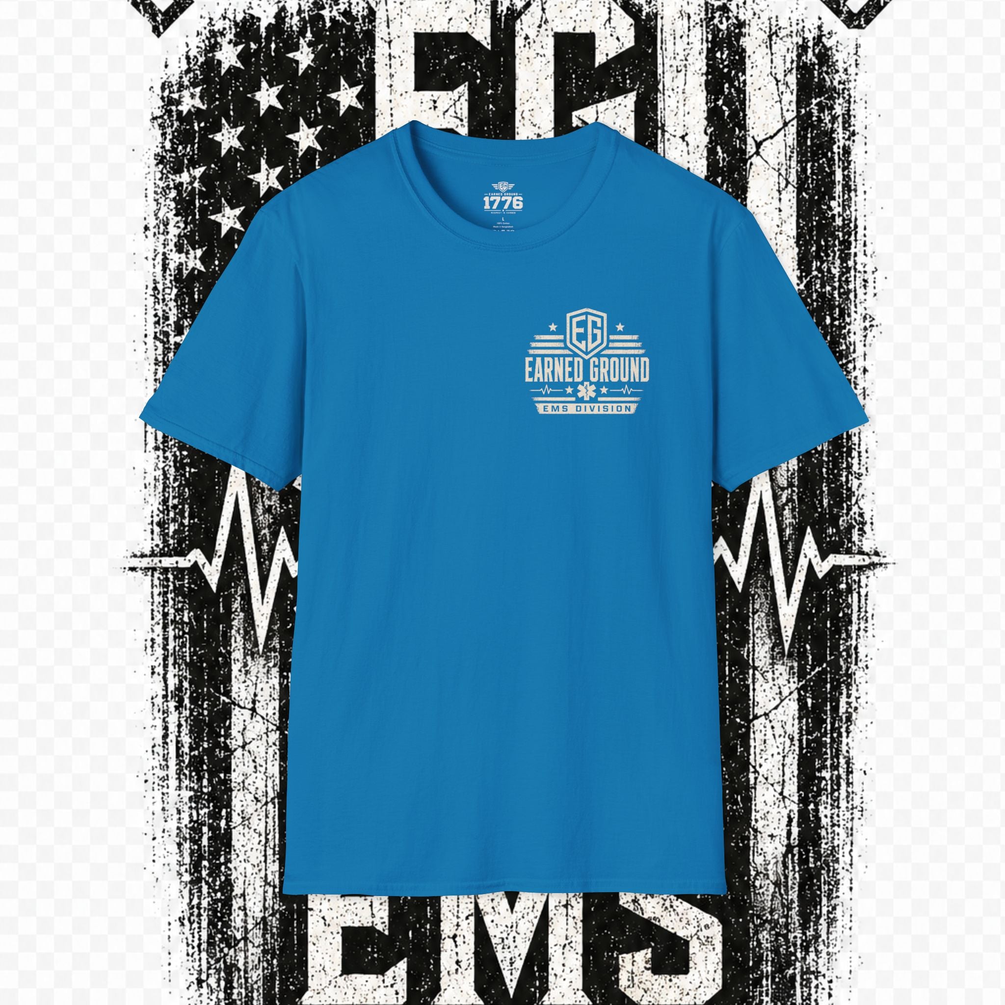 EARNED GROUND EMS DIVISON Heritage T-Shirt -