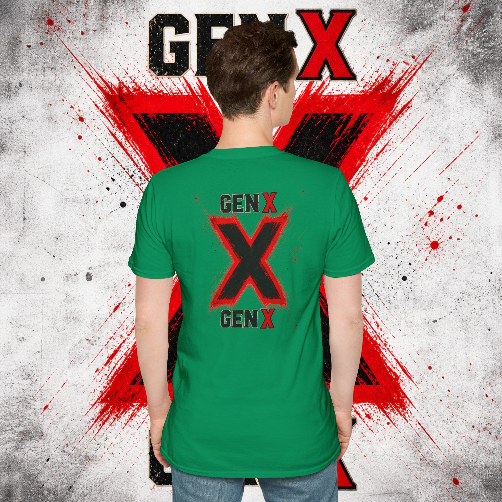 EARNED GROUD Gen X 1965–1980 Retro Logo T-Shirt