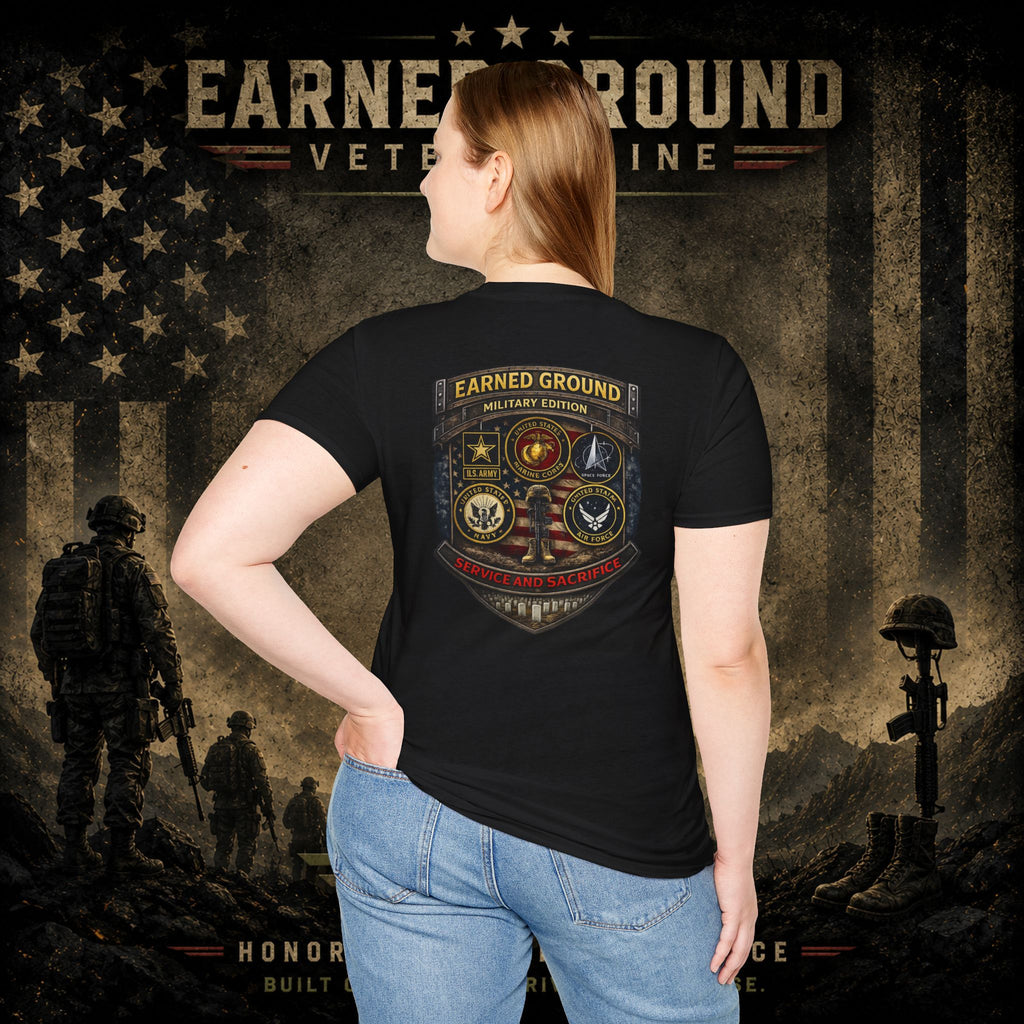 Earned Ground Military Divison — Honor Courage Sacrifice