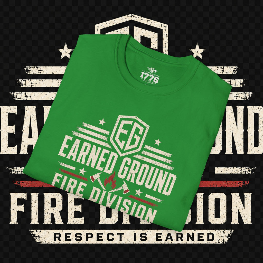Earned Ground Fire Division T‑Shirt