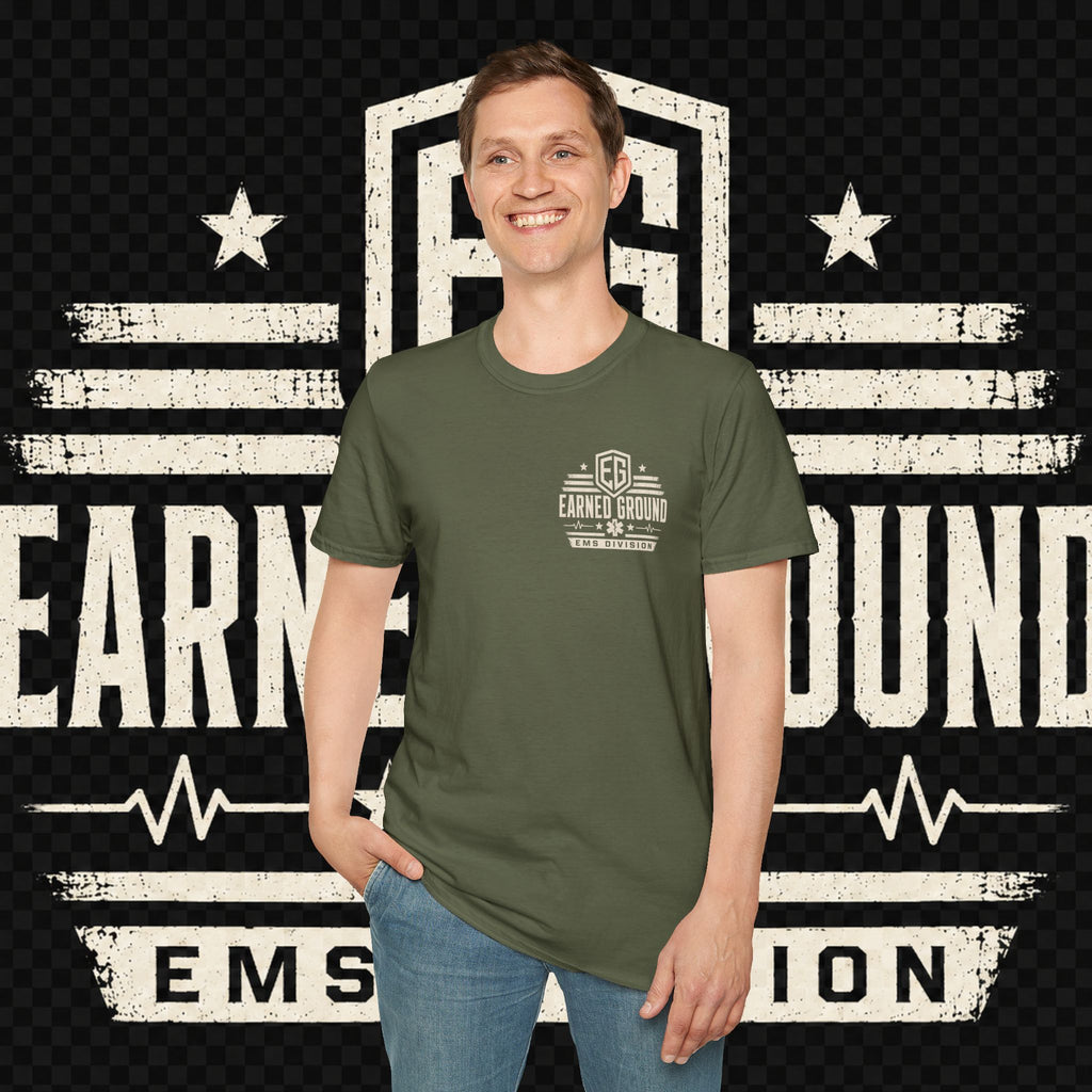 EARNED GROUND EMS DIVISON Heritage T-Shirt -