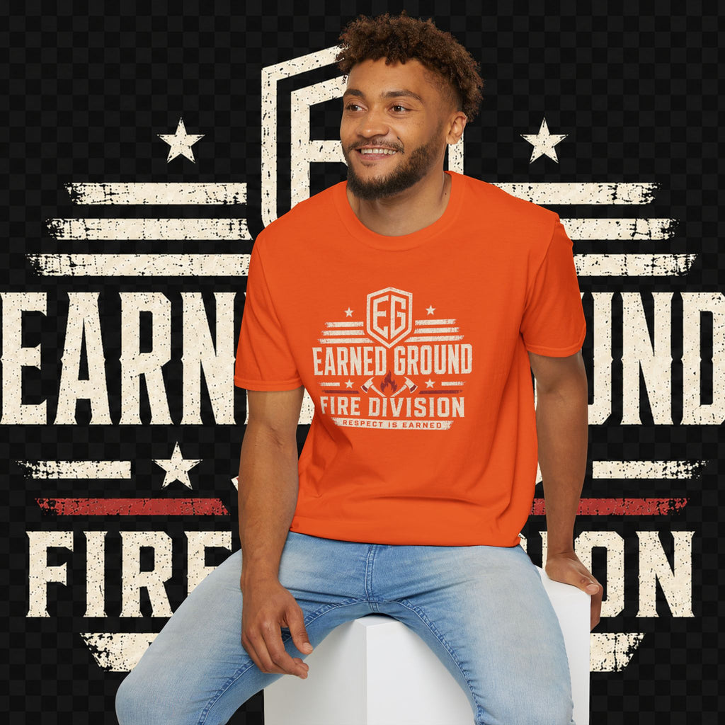 Earned Ground Fire Division T‑Shirt