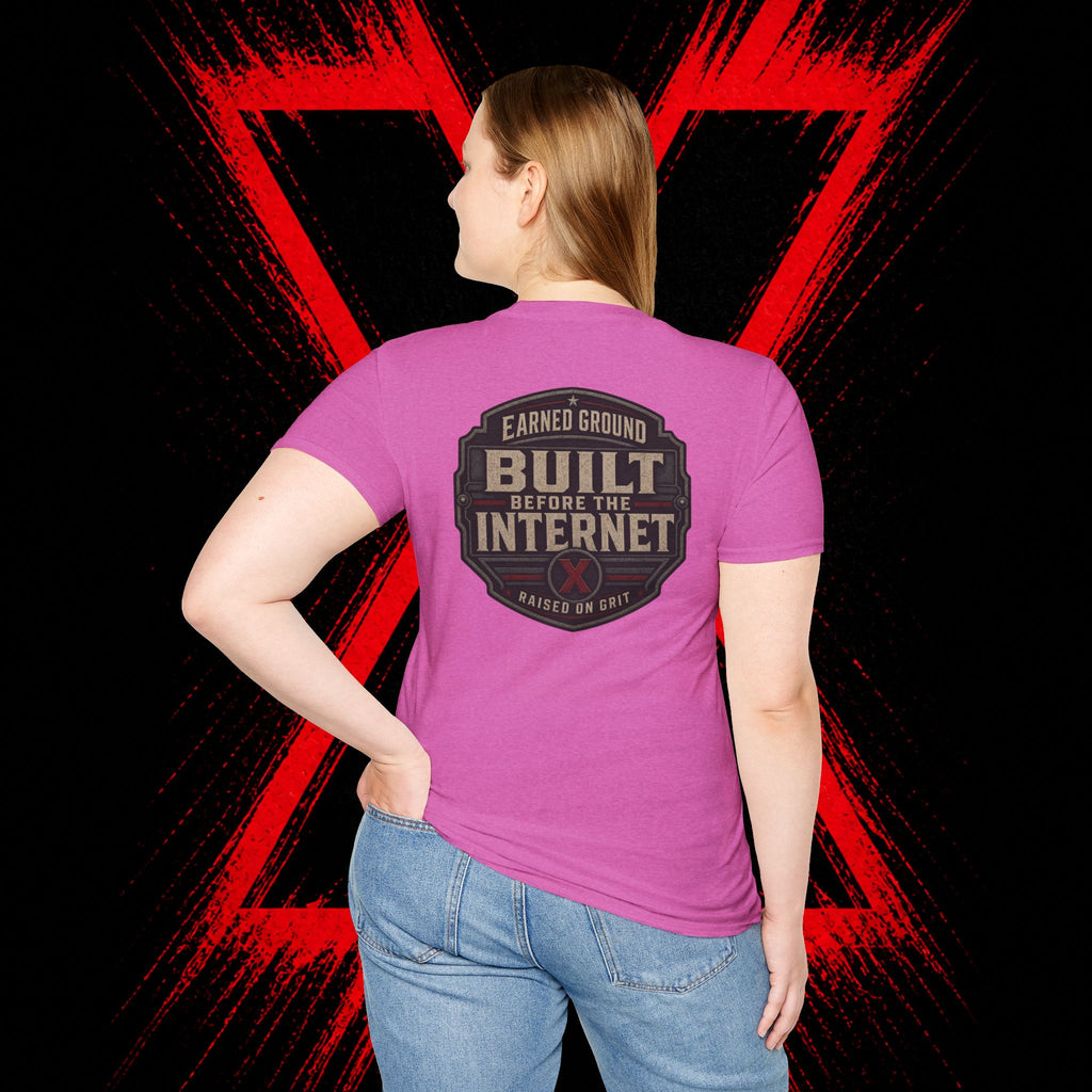 Earned Ground Gen X 1965–1980 Retro Vintage Tee— Gen X 1965–1980 Retro Vintage Tee
