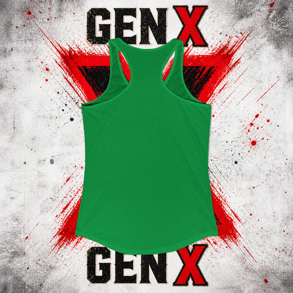 EARNED GROUND: GEN X FAFO FERAL 1965 - 1980 Racerback Tank