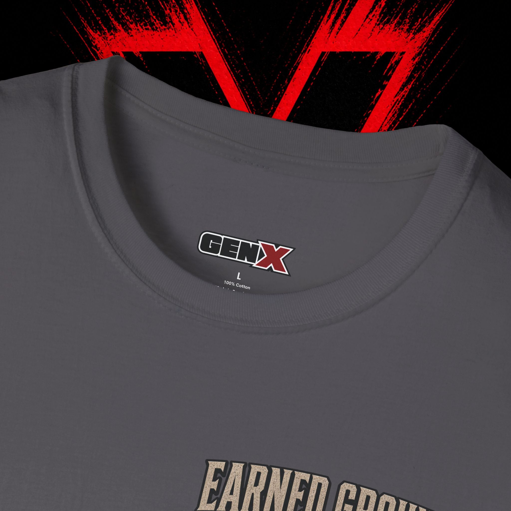 Earned Ground Gen X 1965–1980 Retro Vintage Tee— Gen X 1965–1980 Retro Vintage Tee