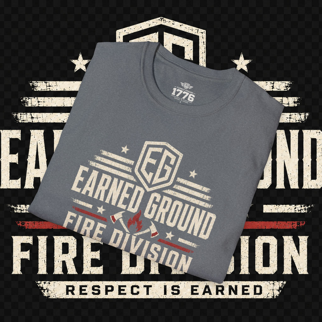 Earned Ground Fire Division T‑Shirt