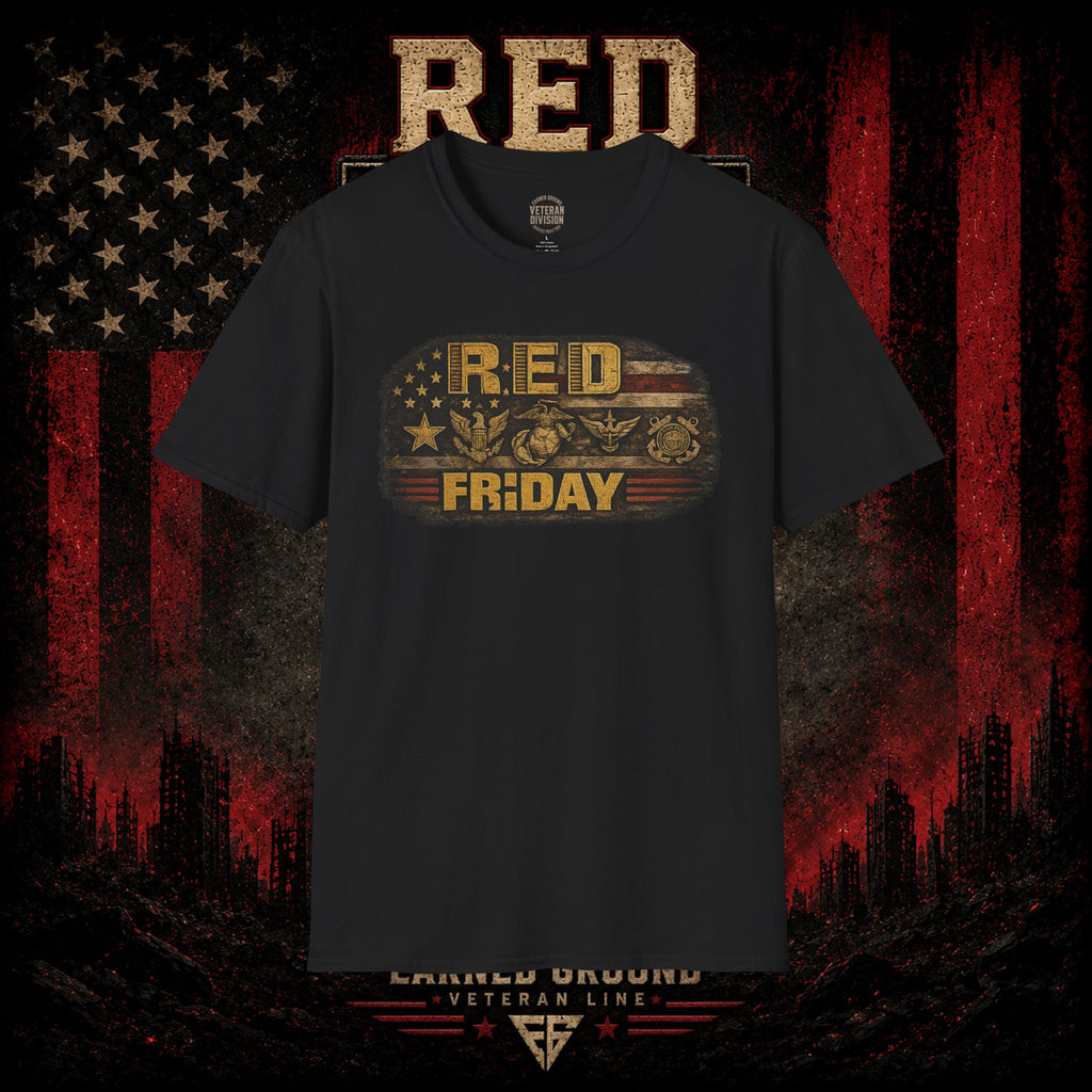Red Friday T-Shirt – Patriotic 'Until They All Come Home' Support Tee