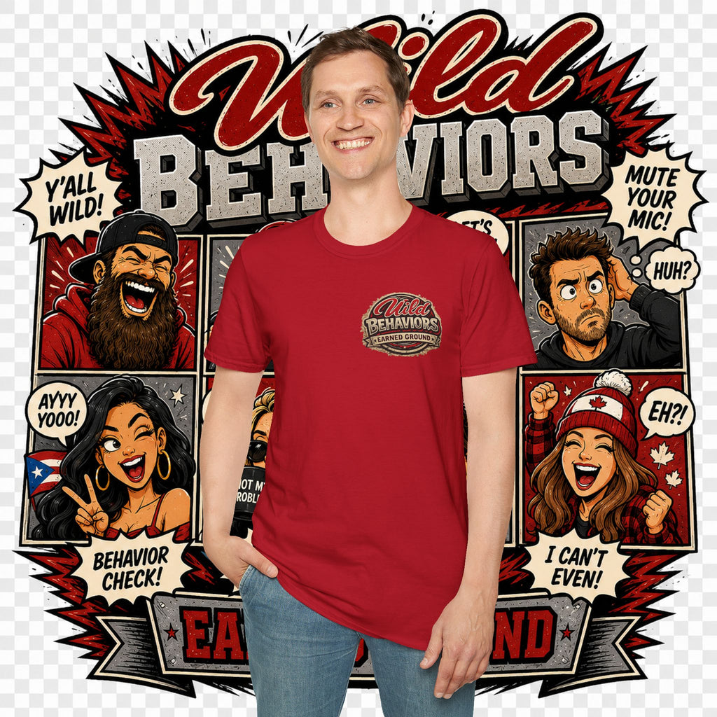 Earned Ground-- "Wild Behaviors" Tee