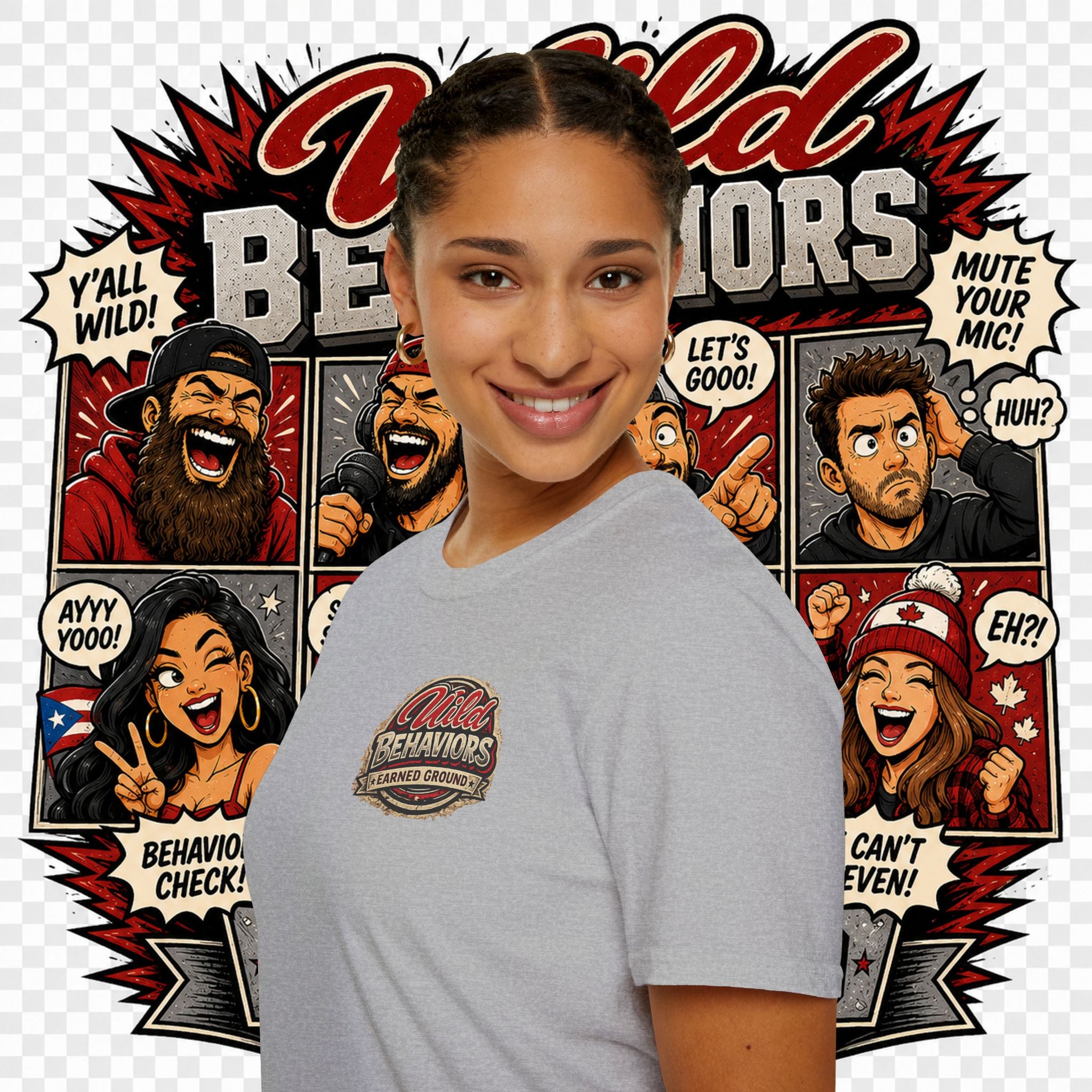 Earned Ground-- "Wild Behaviors" Tee